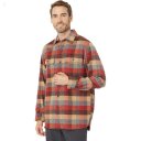 L.L.Bean Chamois Shirt Plaid Regular Apple Cinnamon ID-ekM8Ky4s