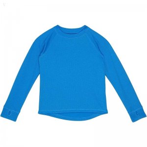 L.L.Bean Wicked Warm Midweight Top (Little Kids) Cobalt Sea ID-imyNhcyK