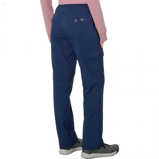 L.L.Bean Vista Camp Pants Fleece-Lined Nautical Navy ID-gaHSHU2R