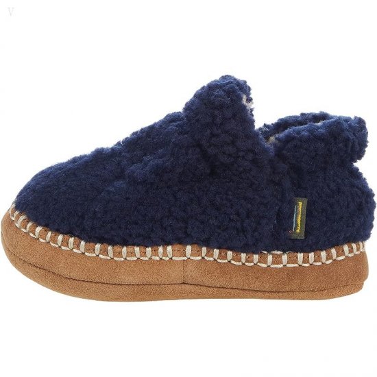 L.L.Bean Cozy Slipper Bootie (Toddler) Bright Navy ID-7n8ftKxH