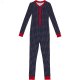 L.L.Bean Organic Cotton Fitted One-Piece (Big Kids) Classic Navy Bird's Eye ID-HO2EC1Fn L.L.Bean Organic Cotton Fitted One-Piece (Big Kids) Classic Navy Bird's Eye ID-HO2EC1Fn