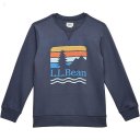 L.L.Bean Athleisure Top (Big Kids) Carbon Navy ID-Ud5Lkghz