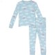 L.L.Bean Organic Cotton Fitted Pajamas (Little Kids) Foggy Blue Clouds ID-npAwnvA0 L.L.Bean Organic Cotton Fitted Pajamas (Little Kids) Foggy Blue Clouds ID-npAwnvA0
