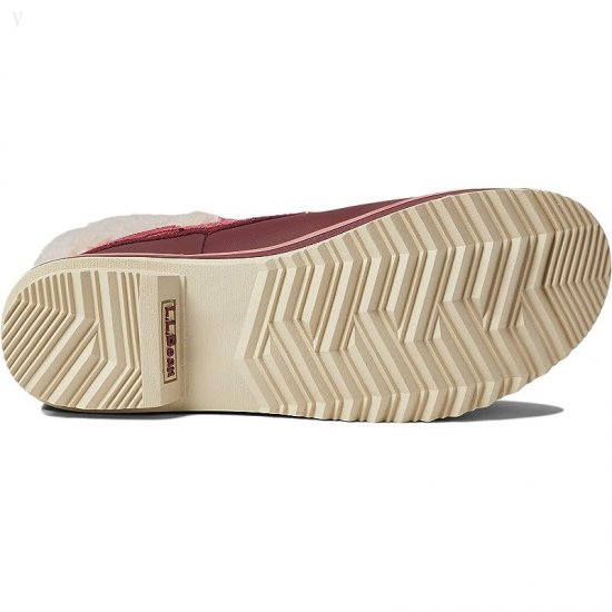 L.L.Bean Rangeley Sherpa Boot (Toddler/Little Kid/Big Kid) Faded Rose/Burgundy ID-sYJXzH2l