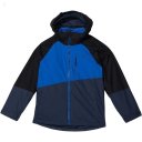 L.L.Bean Fleece Lined Color-Block 3-in-1 (Big Kids) Black/Deep Sapphire ID-cgjoahhu
