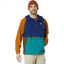 L.L.Bean Mountain Classic Anorak Multicolor Regular Collegiate Blue/Rustic Green ID-oDzivtm2