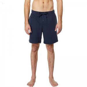 L.L.Bean Organic Cotton Shorts Navy Heather ID-22vhTubr