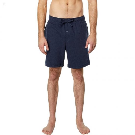 L.L.Bean Organic Cotton Shorts Navy Heather ID-22vhTubr
