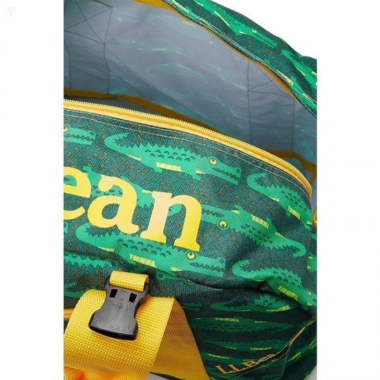 L.L.Bean Adventure Duffel Medium Darkest Green Gator ID-m3ZVogCX