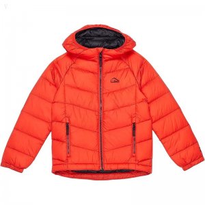 L.L.Bean Ultralight 650 Down Jacket (Little Kids) Vibrant Red ID-ZWnlvXc8