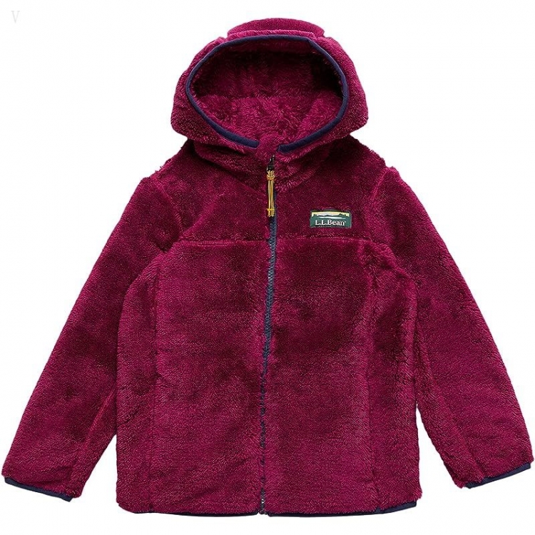 L.L.Bean Hi-Pile Fleece (Little Kids) Rich Berry ID-WAli5jd4 - Click Image to Close