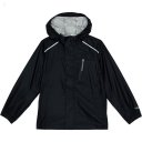 L.L.Bean Trail Model Rain Jacket Color-Block (Little Kids) Black ID-znxezlFm