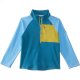 L.L.Bean Fitness Fleece 1/4 Zip (Big Kids) Mallard Teal/Cool Blue ID-EKtK9FOG