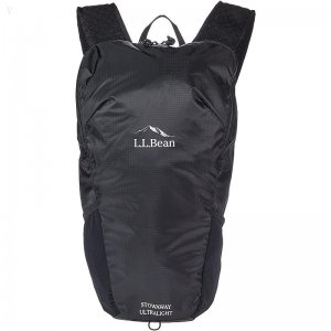 L.L.Bean Stowaway Ultralight Day Pack Black ID-CRXNvg8X