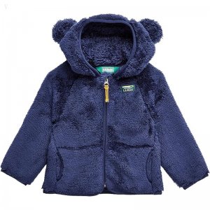 L.L.Bean Hi-Pile Fleece Jacket (Toddler) Bright Navy ID-AQpCbchk