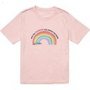 L.L.Bean Graphic Tee Glow in the Dark (Big Kids) Blush Rainbow ID-z78S7Zss