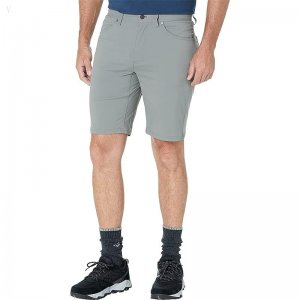 L.L.Bean VentureStretch Five-Pocket Shorts Graphite ID-W8Q3AhE0