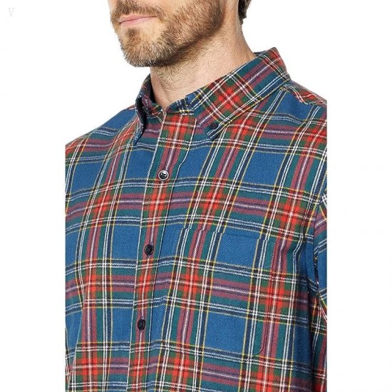L.L.Bean Scotch Plaid Flannel Traditional Fit Shirt - Tall MacBeth Old Colours ID-fbsZYvRM
