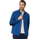 L.L.Bean Signature Rugged Soft Twill Shirt Regular Deep Nautical Blue ID-qLeOpNoq