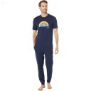 L.L.Bean Wicked Soft Knit Pajamas Short Sleeve Regular Classic Navy ID-uY9W5gwm