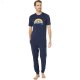 L.L.Bean Wicked Soft Knit Pajamas Short Sleeve Regular Classic Navy ID-uY9W5gwm