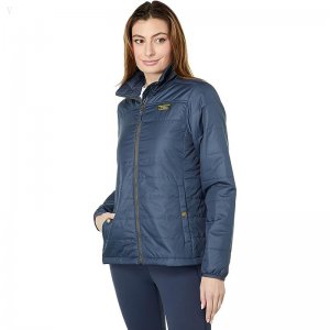 L.L.Bean Mountain Classic Puffer Jacket Gunmetal Gray ID-YRm14OI9