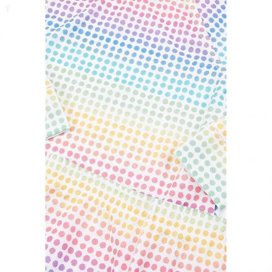 L.L.Bean Wicked Warm Midweight Underwear Set Print (Toddler) Rainbow Dots ID-PHHZ1swg