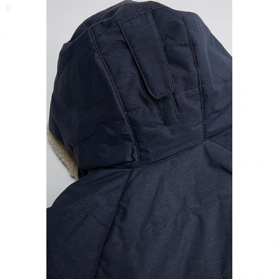 L.L.Bean Mountain Bound Reversible Hooded Jacket (Toddler) Carbon Navy/Soapstone ID-YCewx7Mj