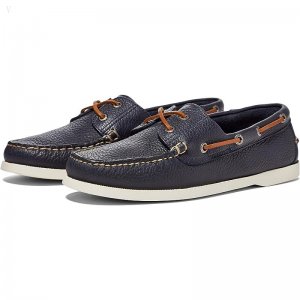 L.L.Bean Casco Bay Boat Moc Classic Navy ID-iJnnyLVK