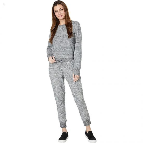 L.L.Bean Bean\'s Cozy Joggers Marled Light Gray Marl ID-afmuDRjS