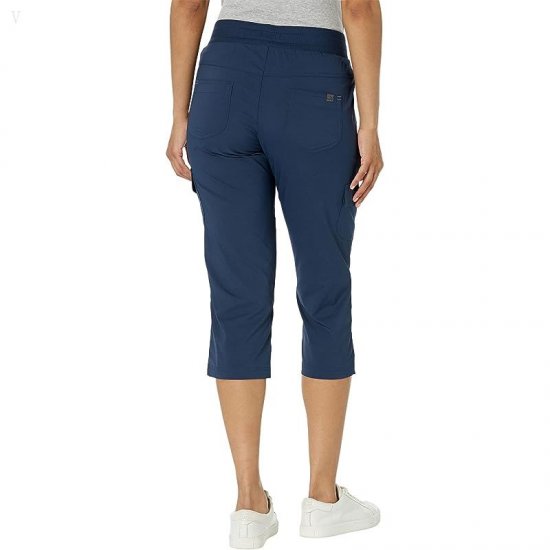 L.L.Bean Vista Camp Pants Crop Nautical Navy ID-rDzfnBXv