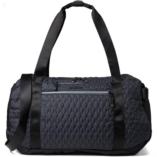 L.L.Bean Boundless Quilted Duffel Black ID-rsRj2hND