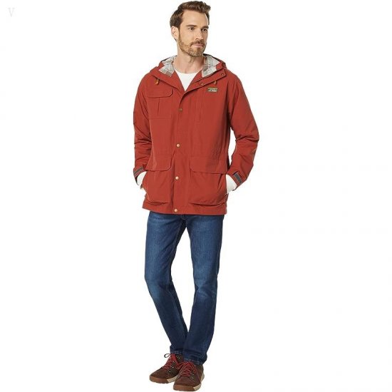 L.L.Bean Mountain Classic Water Resistant Jacket Dark Russet ID-BVHJVd07