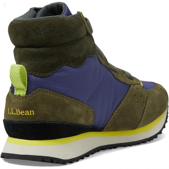 L.L.Bean Katahdin Retro Hiker (Toddler/Little Kid/Big Kid) Dusty Navy/Deep Olive ID-alYZbkQV