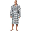 L.L.Bean Scotch Plaid Flannel Robe - Tall Indigo Tartan ID-47UYJQuT