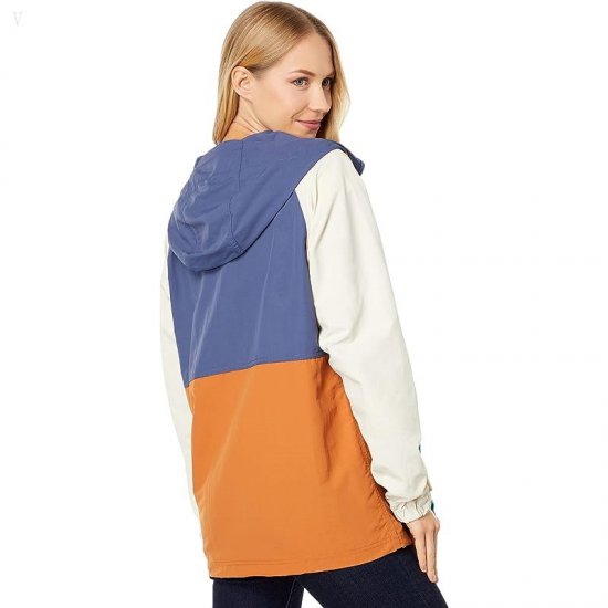 L.L.Bean Mountain Classic Anorak Multicolor Raw Indigo/True Teal ID-alq4RSZv