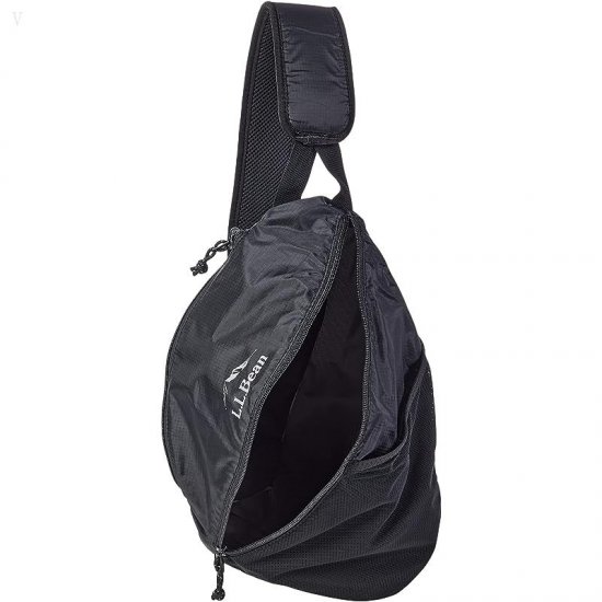 L.L.Bean Stowaway Sling Pack Black ID-95i8nfoH