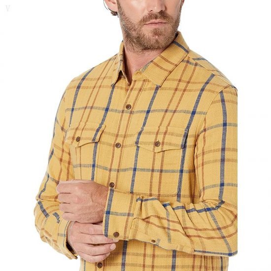 L.L.Bean Signature Heritage Flannel Plaid American Khaki ID-7jH0jSiQ