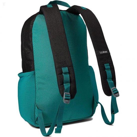L.L.Bean Mountain Classic Cordura Pack Black/Warm Teal ID-5b3VGlg4