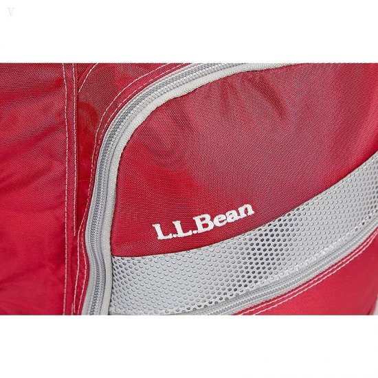 L.L.Bean Kids Deluxe Backpack Red ID-mjELZTT0