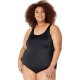 L.L.Bean Plus Size BeanSport Scoop Neck Tanksuit Black ID-dip25AS4 L.L.Bean Plus Size BeanSport Scoop Neck Tanksuit Black ID-dip25AS4