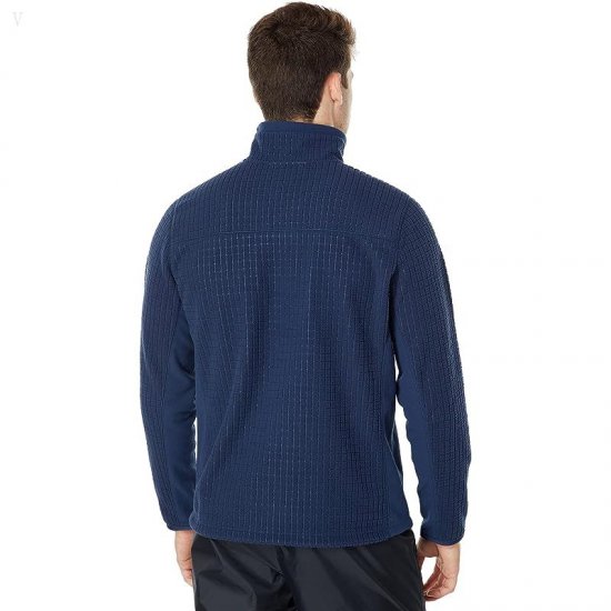 L.L.Bean Mountain Classic Windproof Fleece Jacket Nautical Navy ID-wuna4H5M