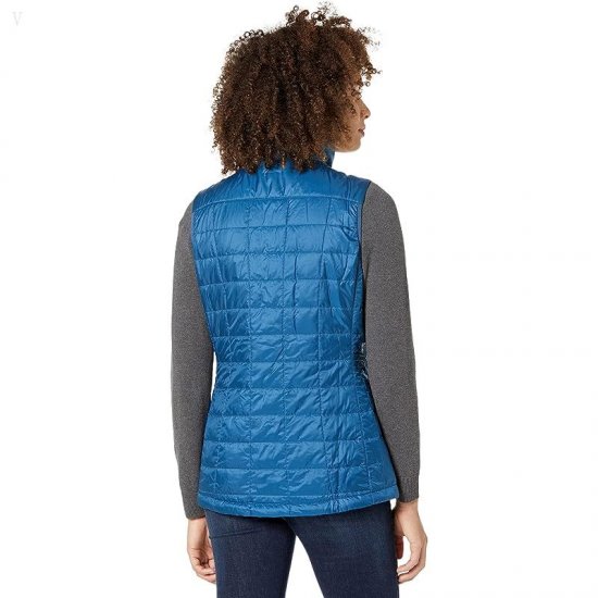 L.L.Bean Primaloft Packaway Vest Dark Marine Blue ID-9svlj29y