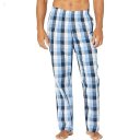 L.L.Bean Comfort Stretch Woven Sleep Pants Regular Arctic Blue Check ID-ywGzCcMS