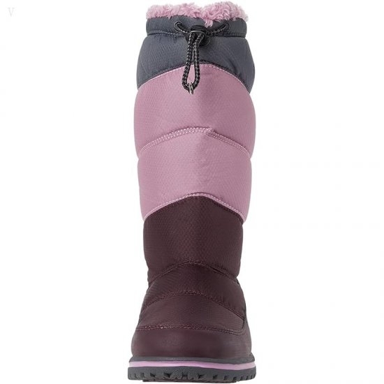 L.L.Bean Ultralight Water Resistant Snow Boot Tall (Toddler/Little Kid/Big Kid) Dark Plum/Mauve Berry ID-Q9s94TYB