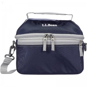 L.L.Bean Flip Top Lunch Box III Navy ID-U1pItJ3g