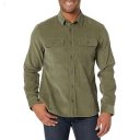 L.L.Bean Signature Microwale Corduroy Shirt Regular Dusty Olive ID-8bECC6lR
