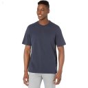 L.L.Bean Lakewashed Organic Cotton Short Sleeve Tee Carbon Navy ID-YcrzbiAR