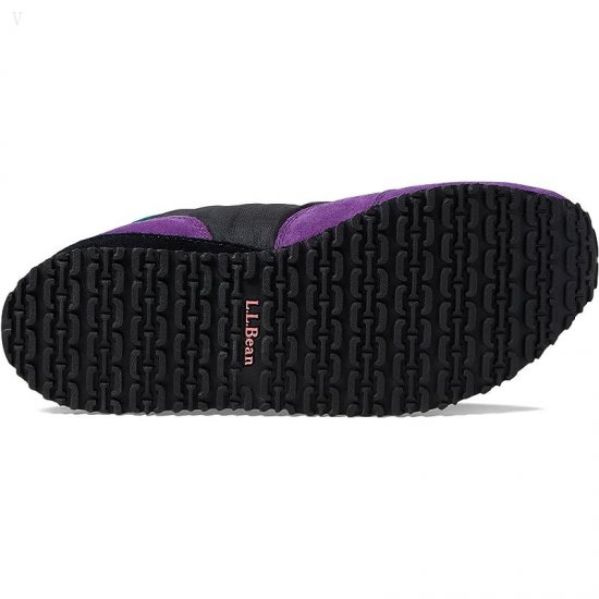 L.L.Bean Katahdin Retro Hiker (Toddler/Little Kid/Big Kid) Jet Black/Bright Purple ID-VkKq4N7r