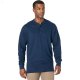 L.L.Bean River Driver Shirt Long Sleeve Henley Regular Bright Navy Heather ID-hIkqjE6d
